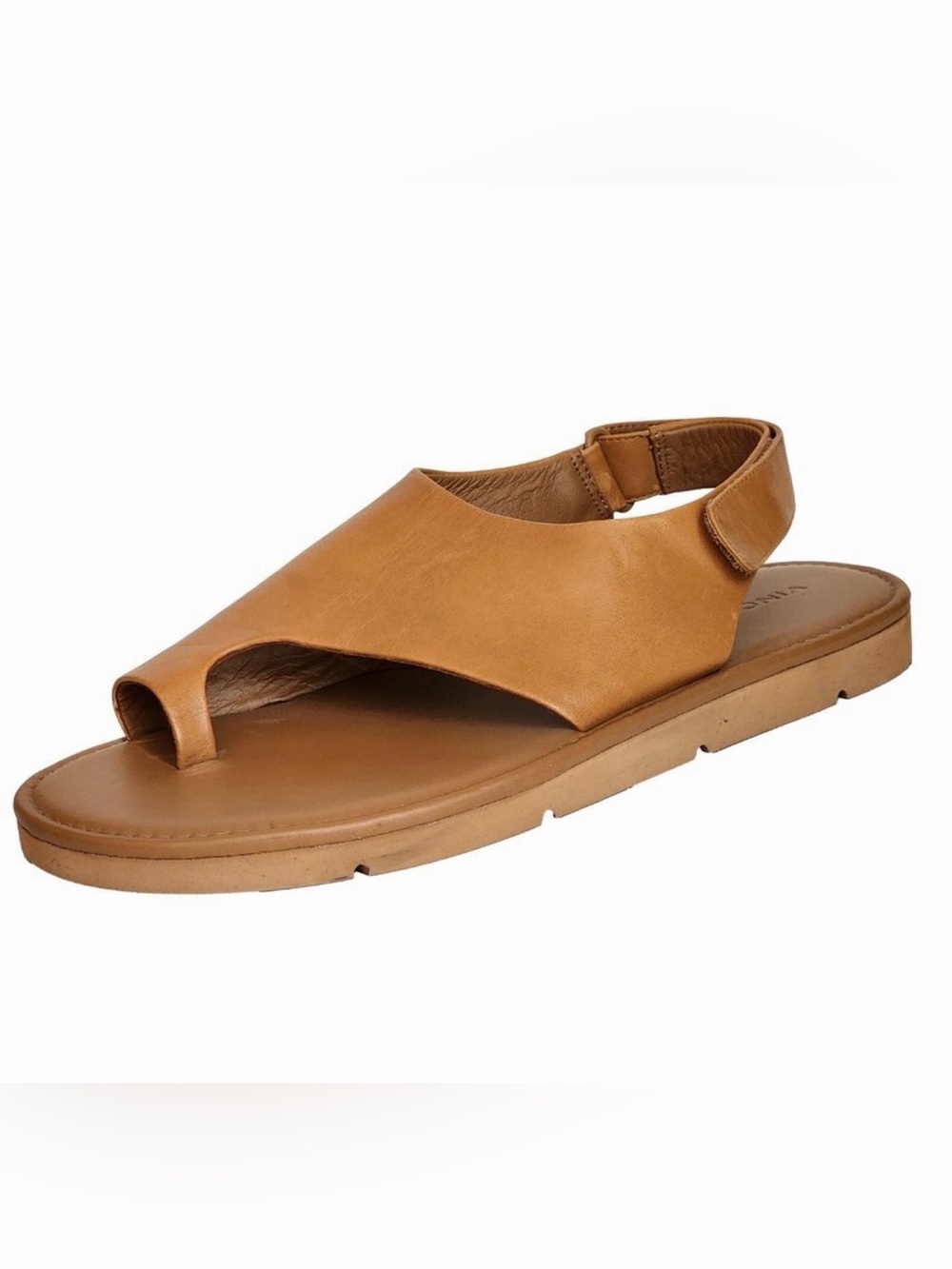 Vince Olson Brown Leather Sandals